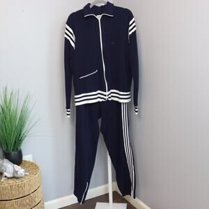 Vintage Oshman’s Men’s Tracksuit Zip Jacket & Pants | Flawed | See Measurements